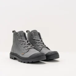 Mujer PALLADIUM Botines-BOTÍN - - PAMPA HI ESS LEATHER WP+ CLOUDBURST