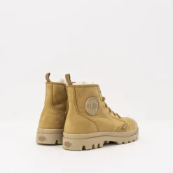 Mujer PALLADIUM Botines-BOTÍN - - PAMPA HI ZIP WL DEAR BROWN 95982