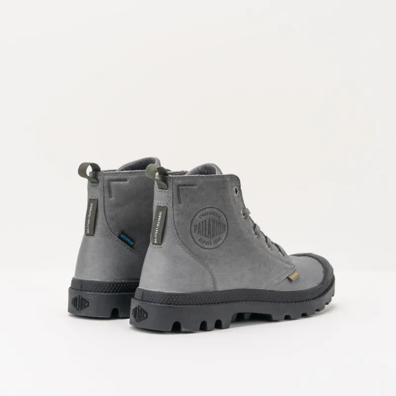 Mujer PALLADIUM Botines-BOTÍN - - PAMPA HI ESS LEATHER WP+ CLOUDBURST