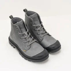 Mujer PALLADIUM Botines-BOTÍN - - PAMPA HI ESS LEATHER WP+ CLOUDBURST