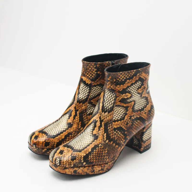 Mujer SEIALE Botines-BOTÍN - - FOFO BOTÍN CON ESTAMPADO ANIMAL