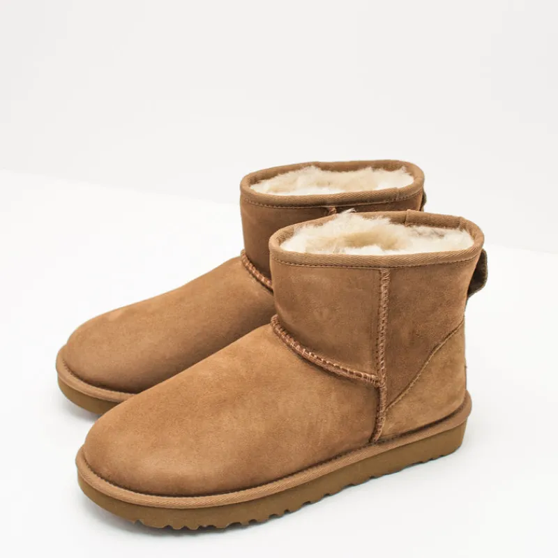 Hombre UGG Botas-BOTÍN - - 1002072 CLASSIC MINI CHESTNUT