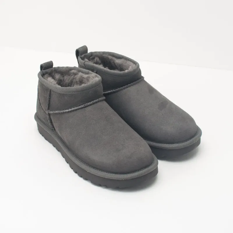 Mujer UGG Botines-BOTÍN - - CLASSIC ULTRA MINI GREY 1116109