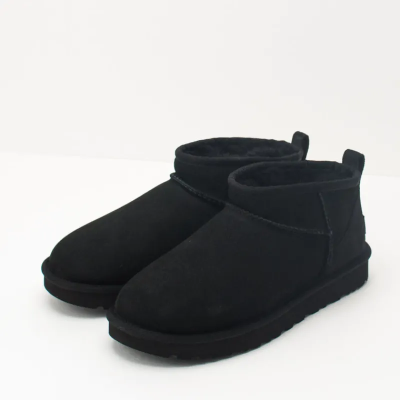 Mujer UGG Botines-BOTÍN - - CLASSIC ULTRA MINI BLACK 1116109