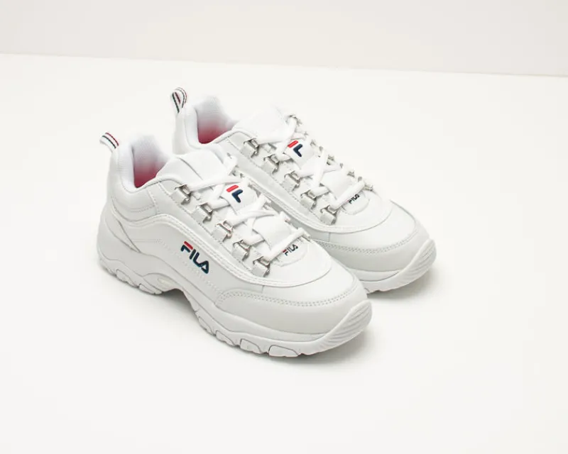 Mujer FILA Zapatillas Deportivas-DEPORTIVO - - 1010560 STRADA LOW WMN CONTEMPORARY 1FG WHITE