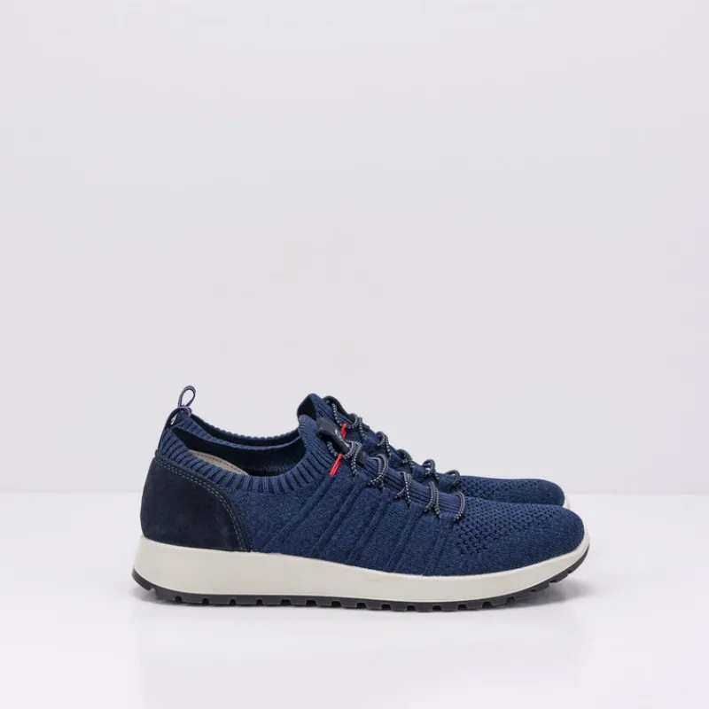 Hombre IGIu0026CO Zapatillas Deportivas-DEPORTIVO - IGI&CO - UOMO FLYKNIT BLUE