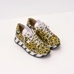 Mujer NEMONIC Zapatillas Deportivas-DEPORTIVO - - 2219 BROOKLYN LEOPARDO
