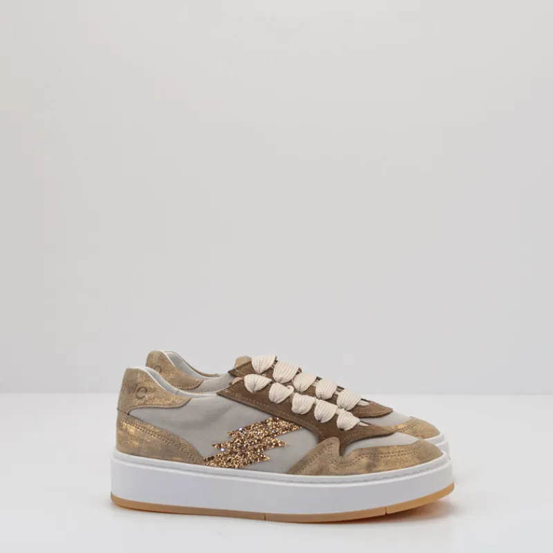Mujer NEMONIC Zapatillas Deportivas-DEPORTIVO - - WILLY 2400 BULL PLATINO