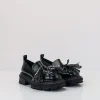 Mujer ELENA IACHI Mocasines-MOCASIN - - E4118-T BELT NERO