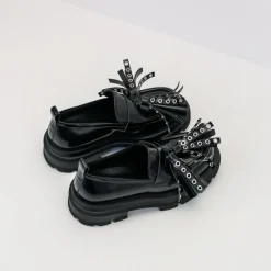 Mujer ELENA IACHI Mocasines-MOCASIN - - E4118-T BELT NERO