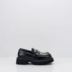 Mujer STRATEGIA Mocasines-MOCASIN - - A5508-T BELT NERO