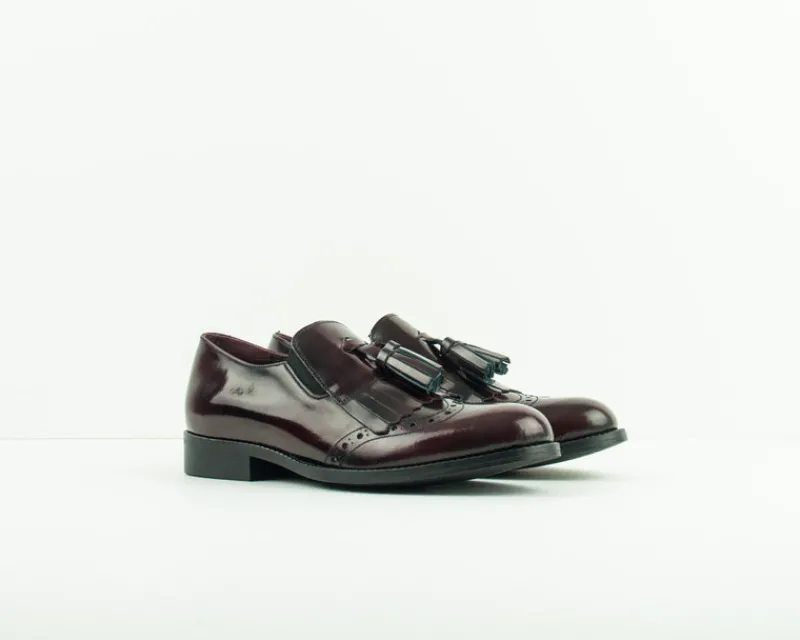 Mujer FUNCHAL Mocasines-MOCASN - - 30500 ANTIC BURDEOS