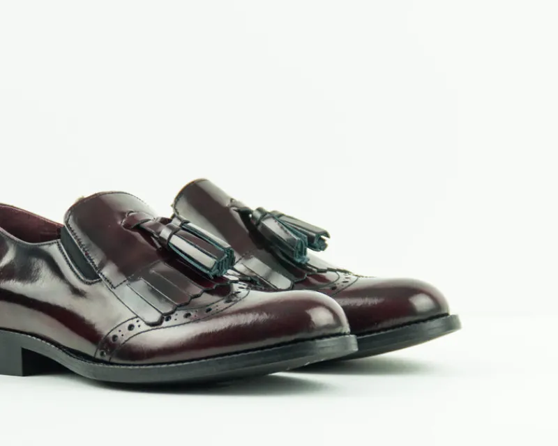 Mujer FUNCHAL Mocasines-MOCASN - - 30500 ANTIC BURDEOS