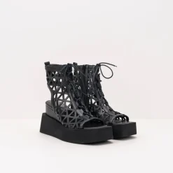 Mujer ELENA IACHI Sandalias-SANDALIA - - E3340 TALCO NERO