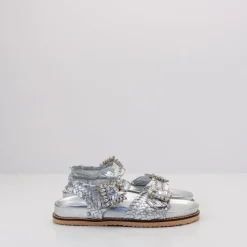 Mujer INUOVO Sandalias-SANDALIA - - 395053 SILVER