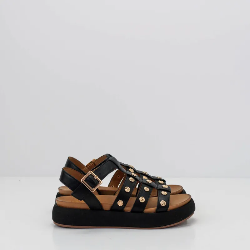 Mujer INUOVO Sandalias-SANDALIA - - A96001 BLACK