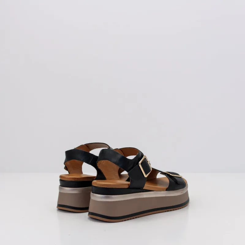 Mujer INUOVO Sandalias-SANDALIA - - A98011 BLACK
