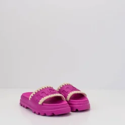 Mujer MOU Sandalias-SANDALIA - - EVA ONE PIECE SLIDE FUXIA MIX MU.SW661000N
