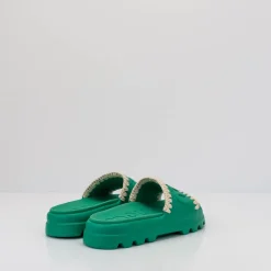 Mujer MOU Sandalias-SANDALIA - - EVA ONE PIECE SLIDE VIRDINIAN GREEN MU.SW661000N