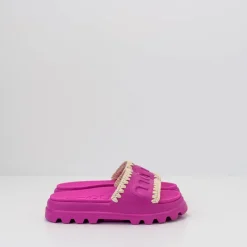 Mujer MOU Sandalias-SANDALIA - - EVA ONE PIECE SLIDE FUXIA MIX MU.SW661000N