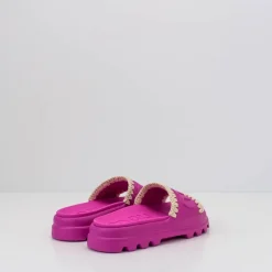 Mujer MOU Sandalias-SANDALIA - - EVA ONE PIECE SLIDE FUXIA MIX MU.SW661000N