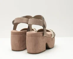 Mujer MOU Sandalias-SANDALIA - - MIDFORM SANDAL BELT & MET LOGO