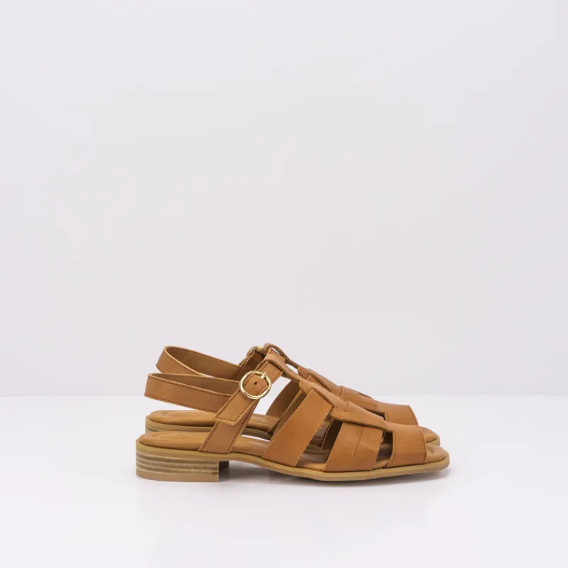 Mujer NAGUISA Sandalias-SANDALIA - - AMURA LIGHT BROWN