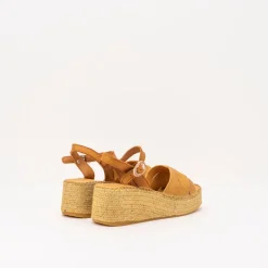 Mujer NAGUISA Alpargatas Esparto | Sandalias-SANDALIA - - CAPA MARRON