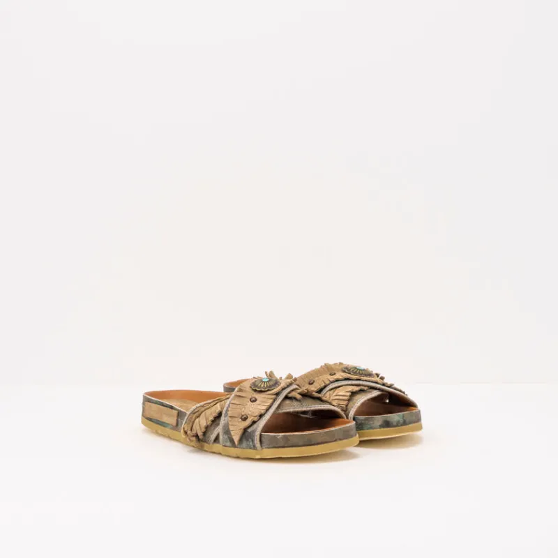 Mujer NEMONIC Sandalias-SANDALIA - - 2268 BAMBI CAMUFLAJE