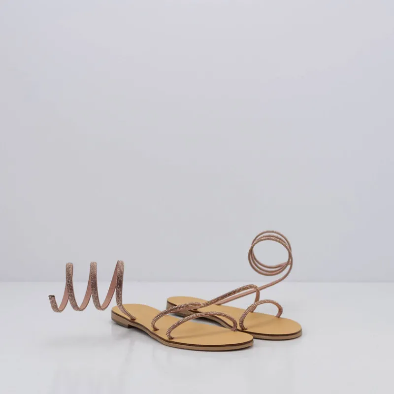 Mujer NICOLAS LAINAS Sandalias-SANDALIA - - CRYSTAL COPPER
