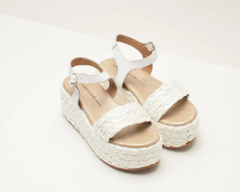 Mujer SEIALE Sandalias-SANDALIA - - MACICO BLANCA