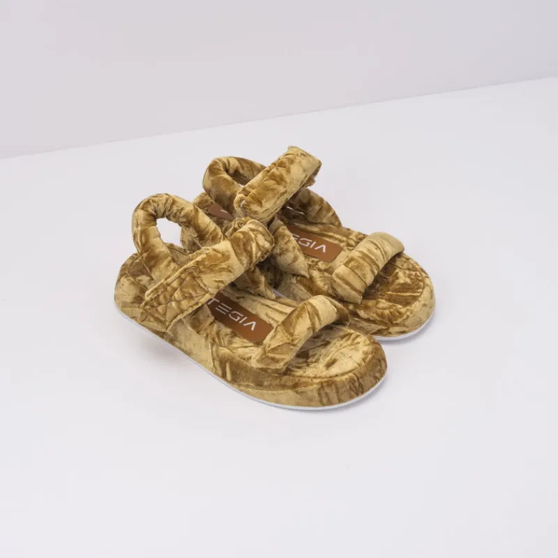 Mujer STRATEGIA Sandalias-SANDALIA - - T23 VELVET GOLD