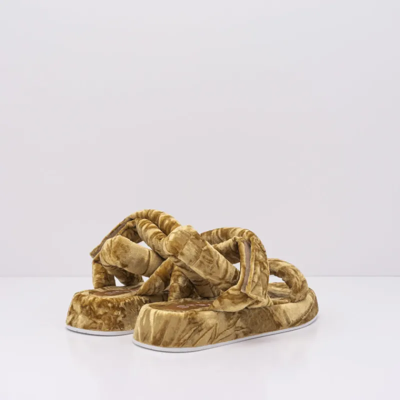 Mujer STRATEGIA Sandalias-SANDALIA - - T23 VELVET GOLD