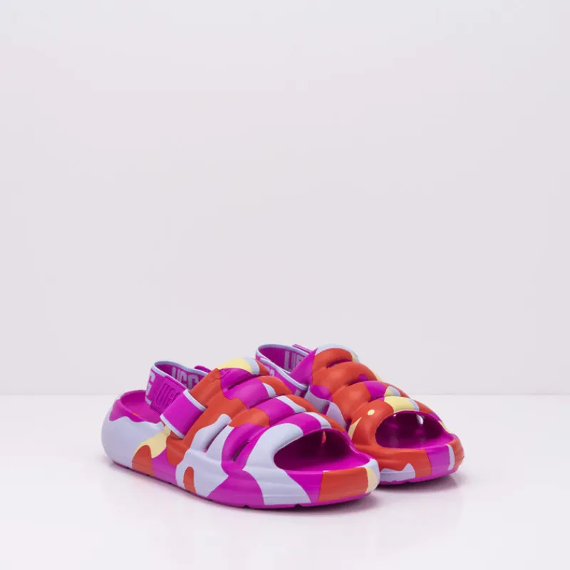 Mujer UGG Sandalias-SANDALIA - - SPORT YEAH CAMOPOP DRAGON FRUIT