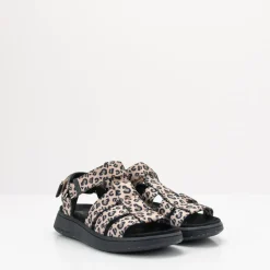 Mujer WODEN Sandalias-SANDALIA - - LINE FISHERMAN 327 LEOPARD