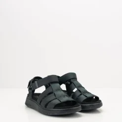 Mujer WODEN Sandalias-SANDALIA - - LINE FISHERMAN 020 BLACK