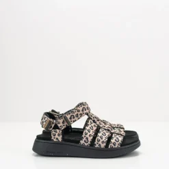 Mujer WODEN Sandalias-SANDALIA - - LINE FISHERMAN 327 LEOPARD