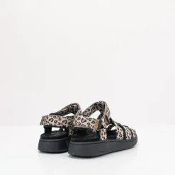 Mujer WODEN Sandalias-SANDALIA - - LINE FISHERMAN 327 LEOPARD