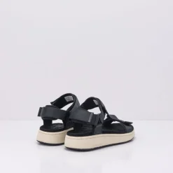 Mujer WODEN Sandalias-SANDALIA - - WL926 LINE BLACK