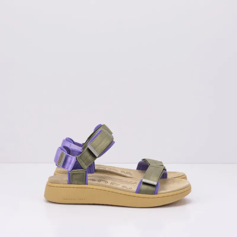 Mujer WODEN Sandalias-SANDALIA - - WL926 ORCHID DARK OLIVE