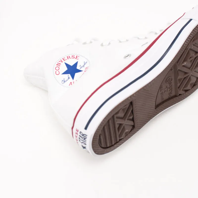 Mujer CONVERSE Botines-ZAPATILLA - - M7650C CHUCK TAYLOR ALL STAR HI OPTICAL WHITE UNISEX