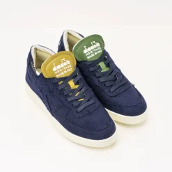 Hombre DIADORA - HERITAGE Zapatillas Deportivas-ZAPATILLA - DIADORA - MI BASKET ROW CUT ITA VALDILANA 201 177829 60067 BLUE EBONY