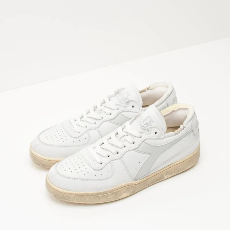 Hombre DIADORA - HERITAGE Zapatillas Deportivas-ZAPATILLA - DIADORA HERITAGE -176282450 MI BASKET ROW CUT AZUL