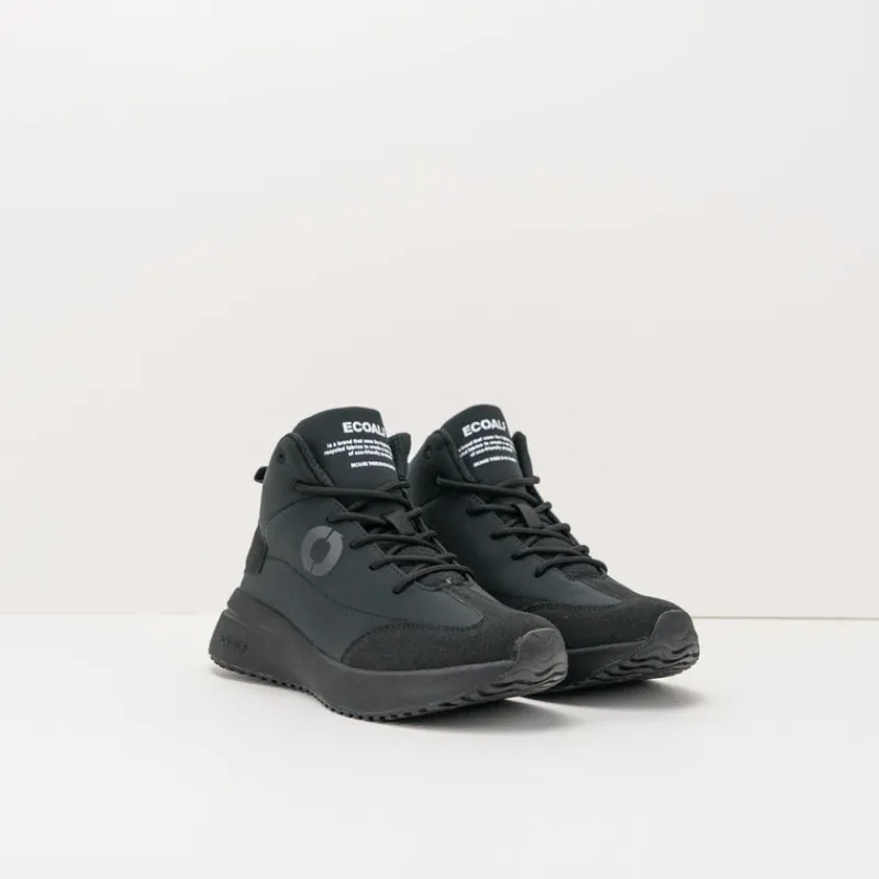 Mujer ECOALF Botines-ZAPATILLA - - PACIFIC MID BOOT 319 BLACK