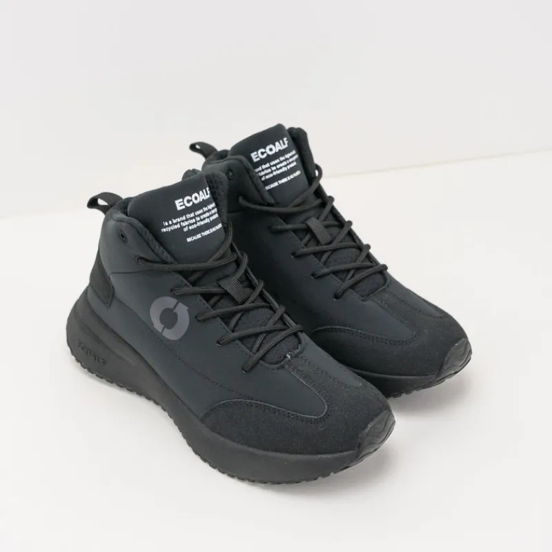 Mujer ECOALF Botines-ZAPATILLA - - PACIFIC MID BOOT 319 BLACK