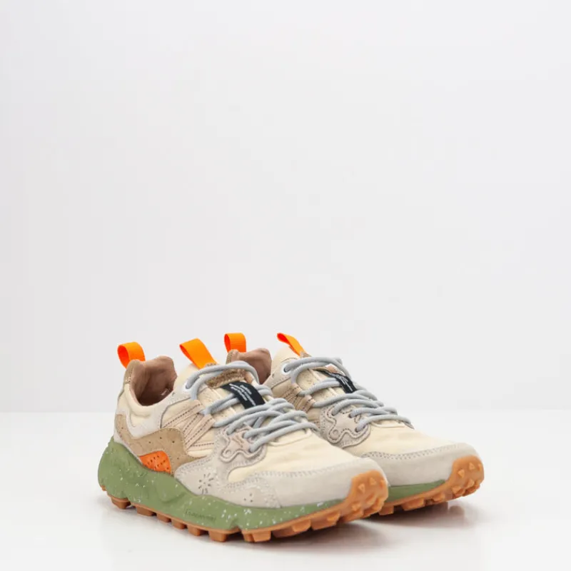 Mujer FLOWER MOUNTAIN Zapatillas Deportivas-ZAPATILLA - - YAMANO 3 UNI SUEDE CANVAS MILK BEIGE