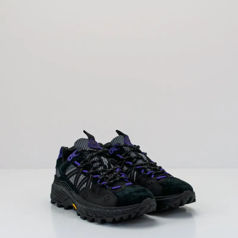Mujer FLOWER MOUNTAIN Zapatillas Deportivas-ZAPATILLA - - IWANO UNI SUEDE NYLON DARK GREY VIOLET