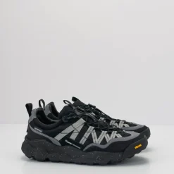 Hombre FLOWER MOUNTAIN Zapatillas Deportivas-ZAPATILLA - - IWANO UNI SUEDE NYLON ANTHRACITE ACCIAIO