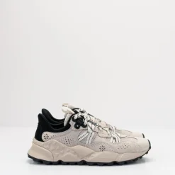 Mujer FLOWER MOUNTAIN Zapatillas Deportivas-ZAPATILLA - - TIGER HILL UNI SUEDE NYLON MESH OFF WHITE