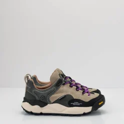 Mujer FLOWER MOUNTAIN Zapatillas Deportivas-ZAPATILLA - - BACK COUNTRY UNI SUEDE VINTAGE NYLON GREY ANTHRACITE